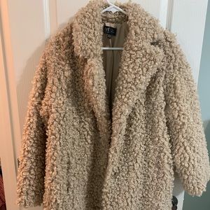 Fuzzy Zara coat